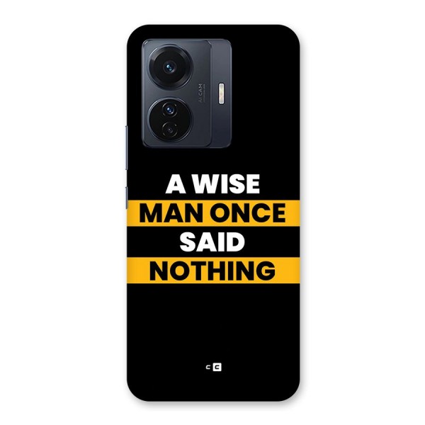 Wise Man Back Case for Vivo iQOO Z6 Pro