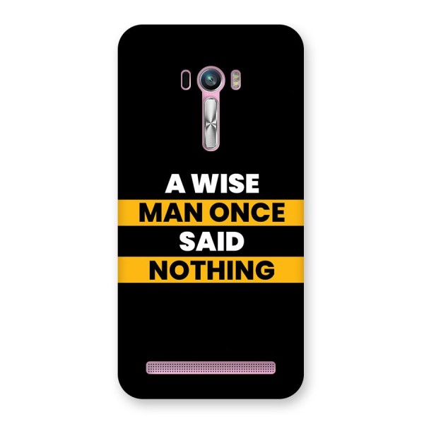 Wise Man Back Case for Zenfone Selfie