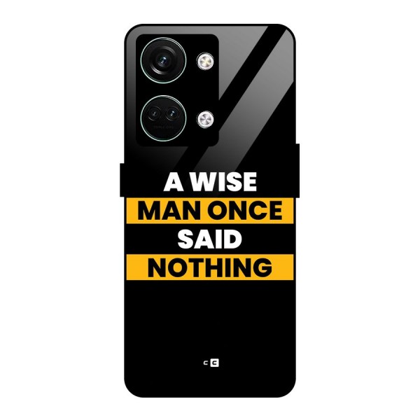 Wise Man Glass Back Case for Oneplus Nord 3