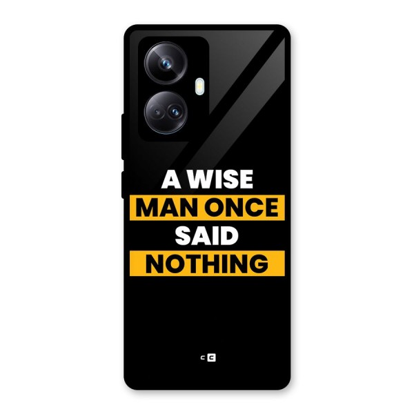 Wise Man Glass Back Case for Realme 10 Pro Plus