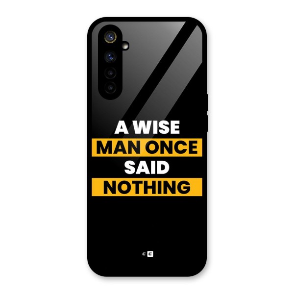 Wise Man Glass Back Case for Realme 6