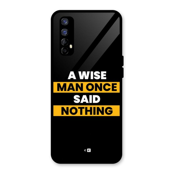 Wise Man Glass Back Case for Realme 7