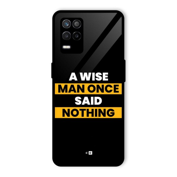 Wise Man Glass Back Case for Realme 9 5G