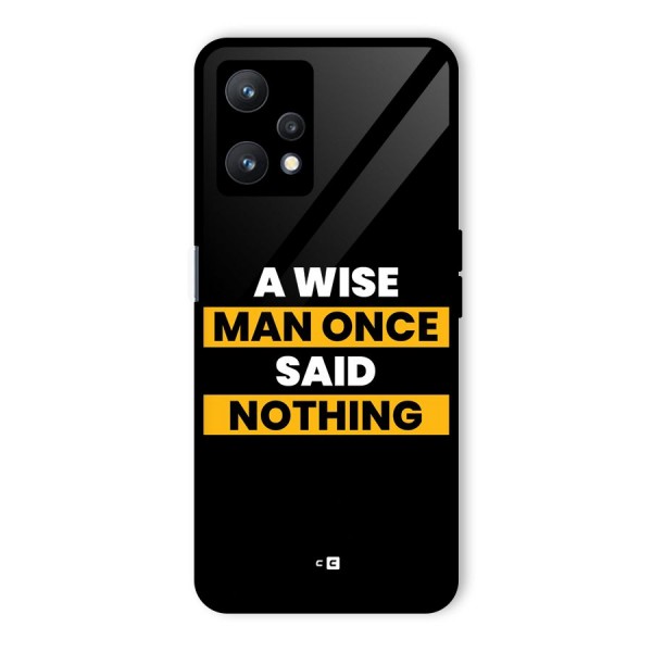 Wise Man Glass Back Case for Realme 9 Pro 5G