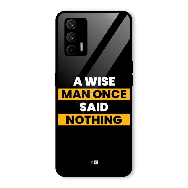 Wise Man Glass Back Case for Realme GT 5G