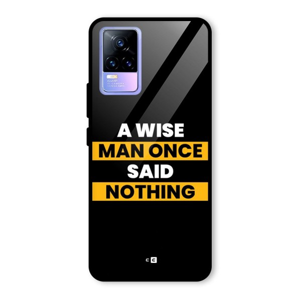 Wise Man Glass Back Case for Vivo Y73