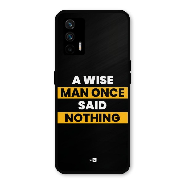 Wise Man Metal Back Case for Realme GT 5G