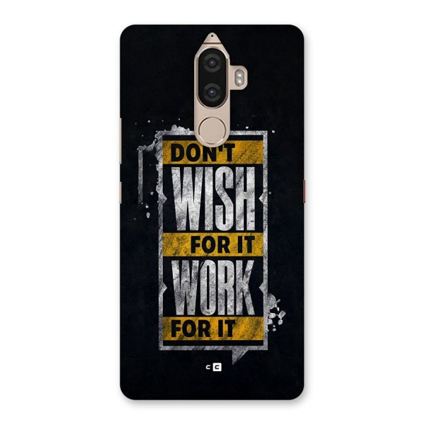 Wish Work Back Case for Lenovo K8 Note