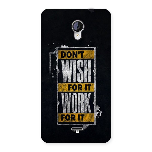 Wish Work Back Case for Unite 2 A106