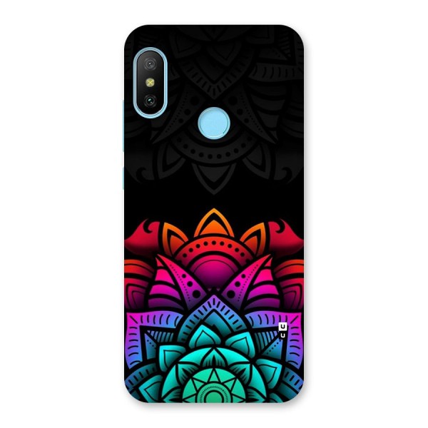 Wonderful Floral Back Case for Redmi 6 Pro