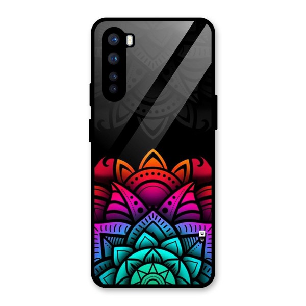 Wonderful Floral Glass Back Case for OnePlus Nord