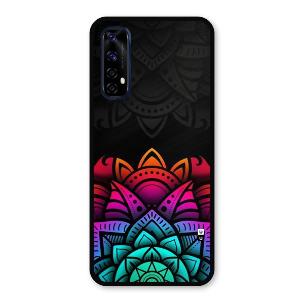 Wonderful Floral Metal Back Case for Realme 7