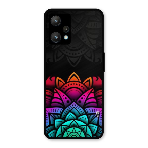 Wonderful Floral Metal Back Case for Realme 9