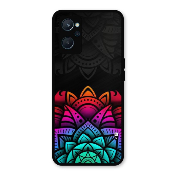 Wonderful Floral Metal Back Case for Realme 9i