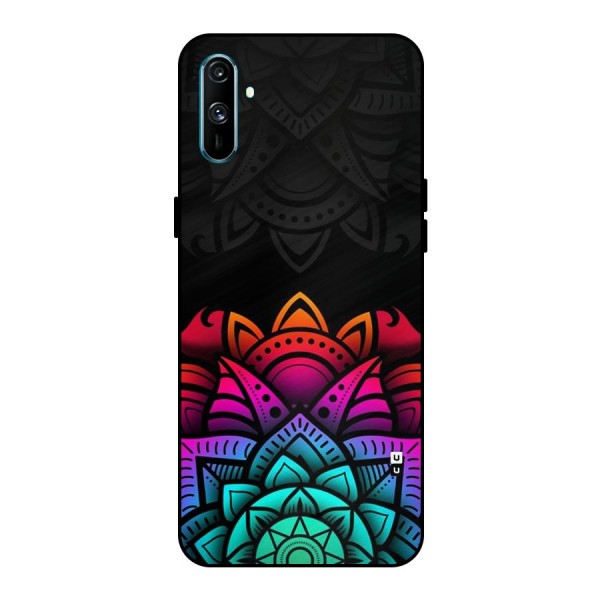 Wonderful Floral Metal Back Case for Realme C3