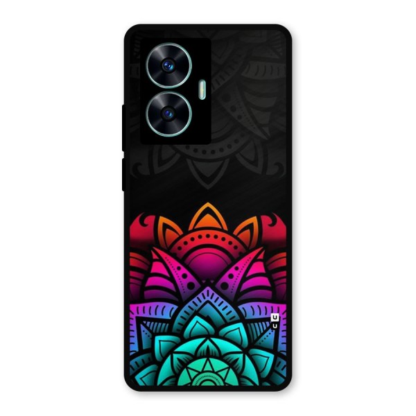 Wonderful Floral Metal Back Case for Realme C55