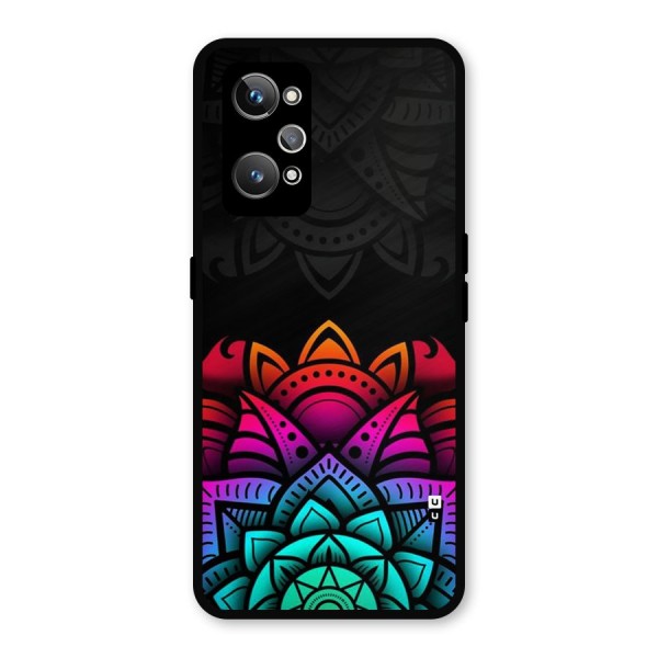 Wonderful Floral Metal Back Case for Realme GT 2