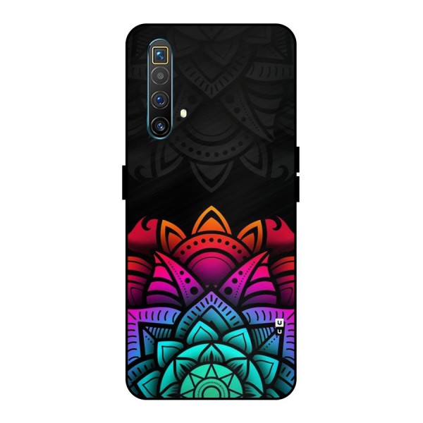 Wonderful Floral Metal Back Case for Realme X3 SuperZoom