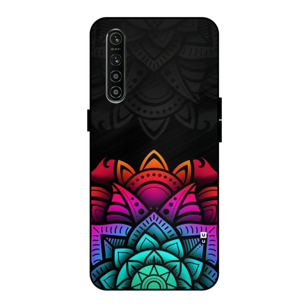 Wonderful Floral Metal Back Case for Realme XT