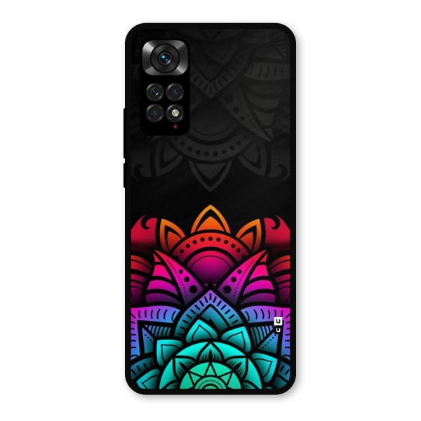 Wonderful Floral Metal Back Case for Redmi Note 11