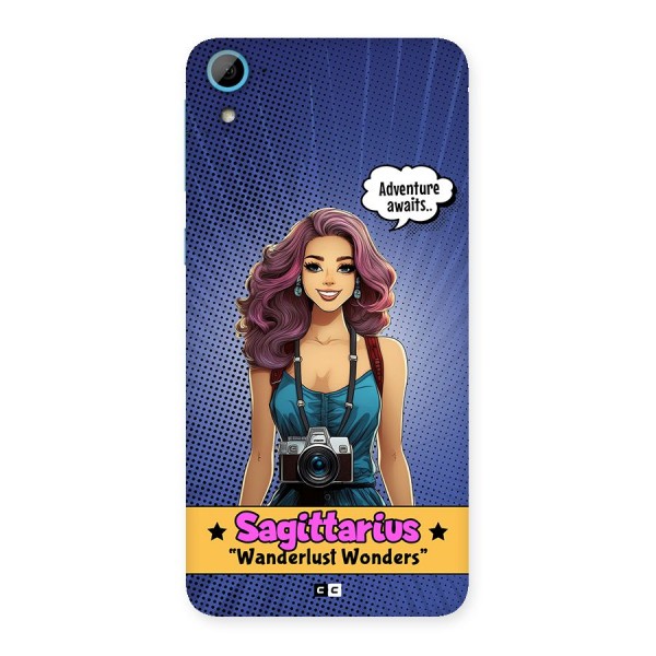 Wonderful Sagittarius Back Case for Desire 826