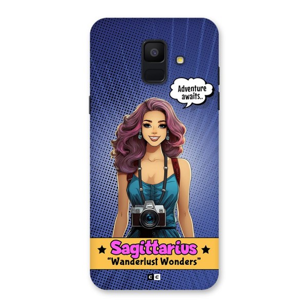 Wonderful Sagittarius Back Case for Galaxy A6 (2018)