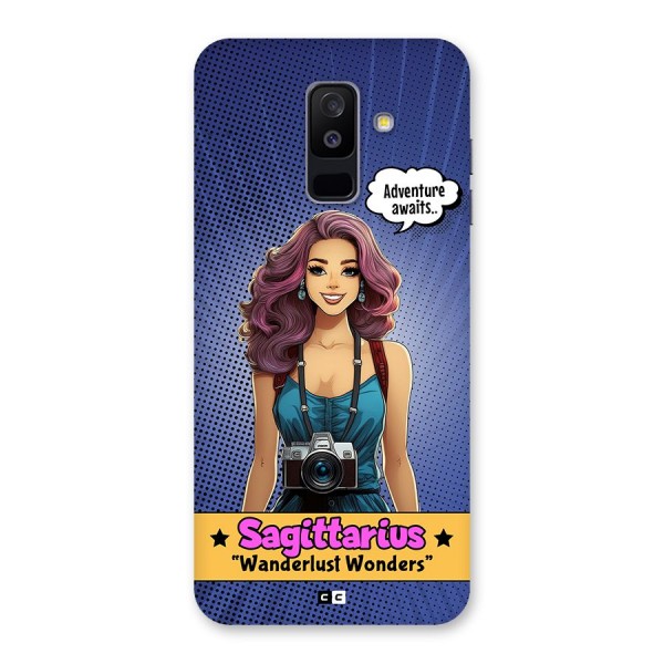 Wonderful Sagittarius Back Case for Galaxy A6 Plus