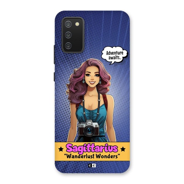 Wonderful Sagittarius Back Case for Galaxy F02s