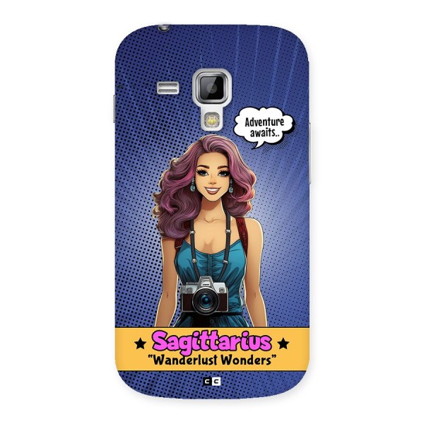 Wonderful Sagittarius Back Case for Galaxy S Duos