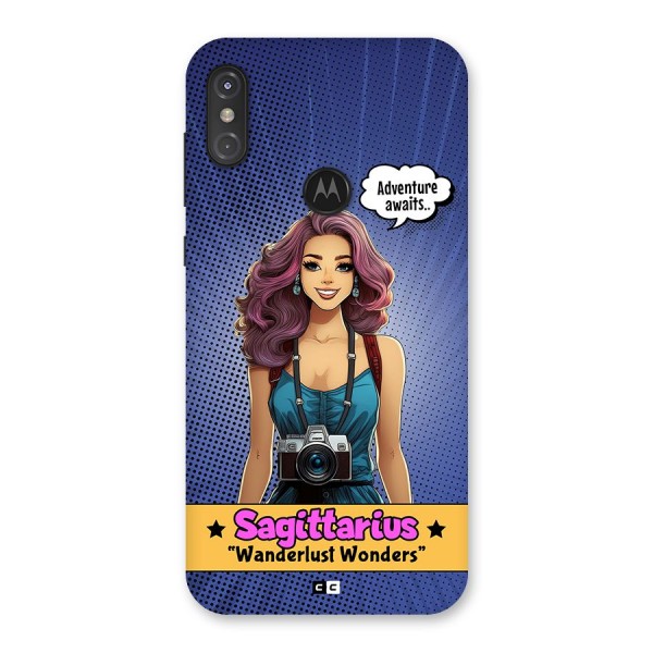 Wonderful Sagittarius Back Case for Motorola One Power