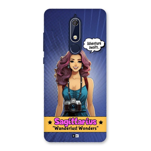 Wonderful Sagittarius Back Case for Nokia 5.1