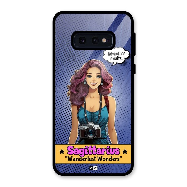 Wonderful Sagittarius Glass Back Case for Galaxy S10e