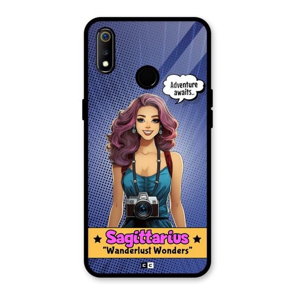 Wonderful Sagittarius Glass Back Case for Realme 3