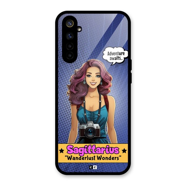 Wonderful Sagittarius Glass Back Case for Realme 6