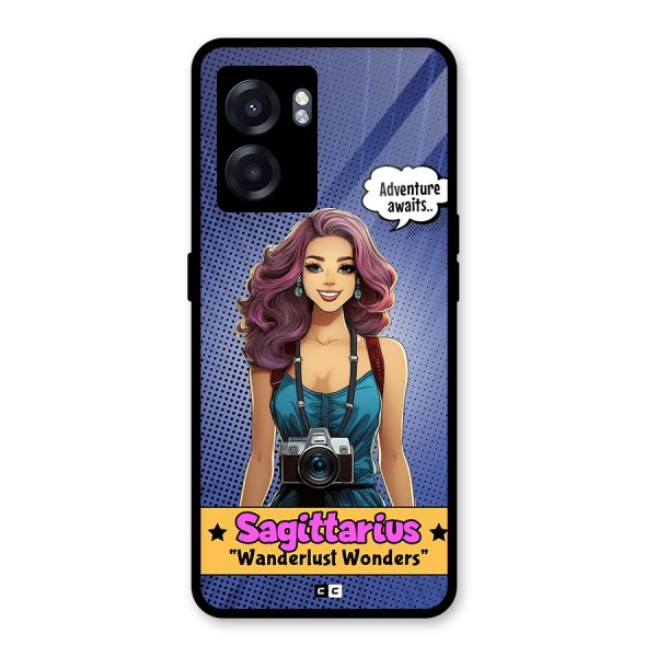 Wonderful Sagittarius Glass Back Case for Realme Narzo 50 5G