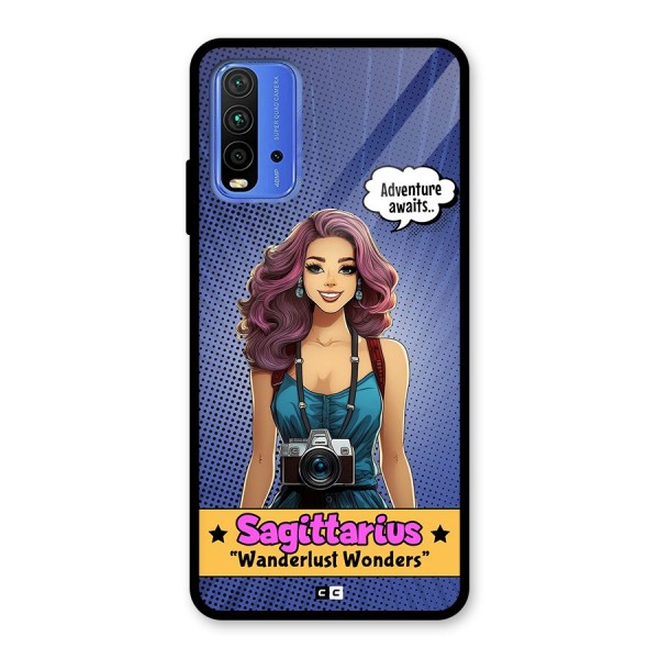 Wonderful Sagittarius Glass Back Case for Redmi 9 Power