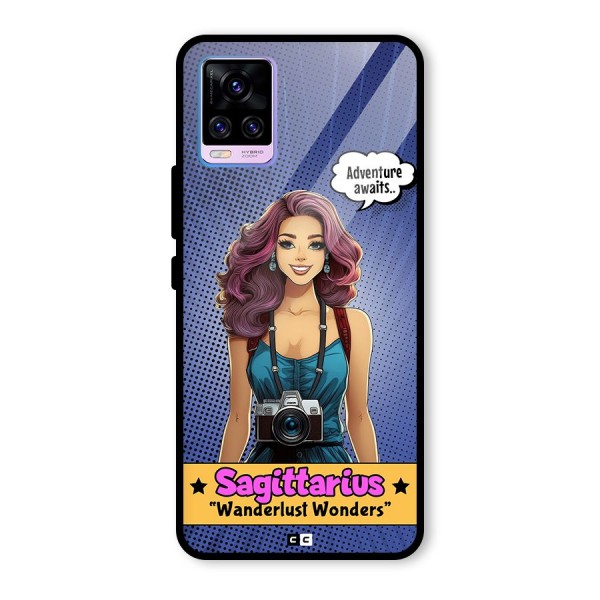 Wonderful Sagittarius Glass Back Case for Vivo V20 Pro