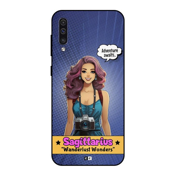 Wonderful Sagittarius Metal Back Case for Galaxy A50