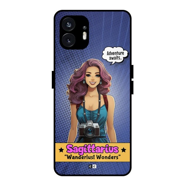 Wonderful Sagittarius Metal Back Case for Nothing Phone 2