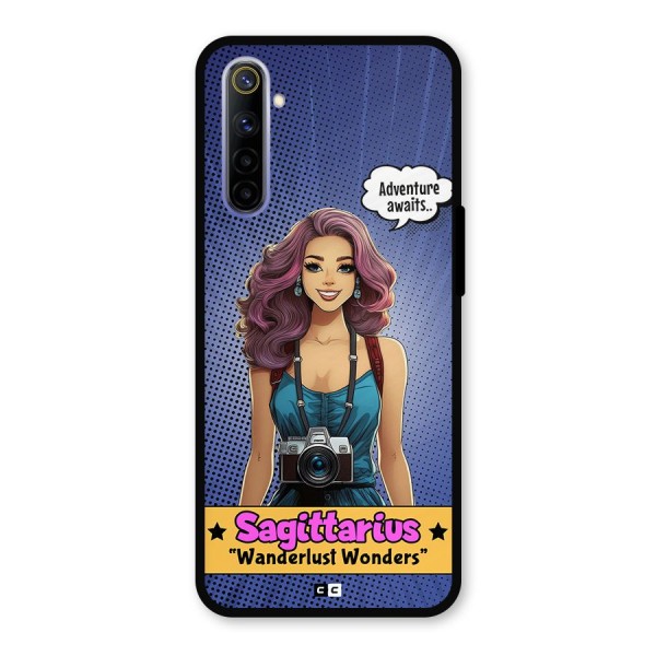 Wonderful Sagittarius Metal Back Case for Realme 6