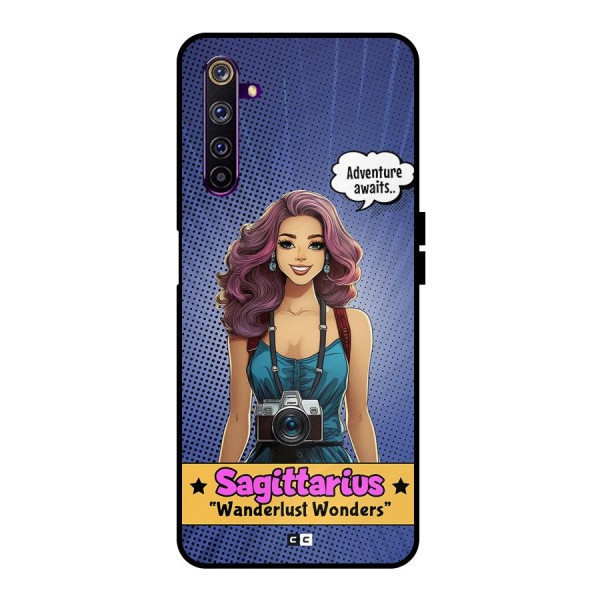 Wonderful Sagittarius Metal Back Case for Realme 6 Pro