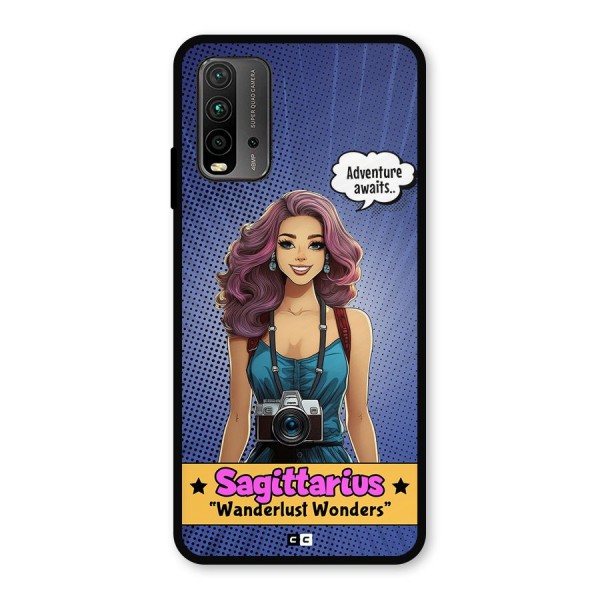 Wonderful Sagittarius Metal Back Case for Redmi 9 Power