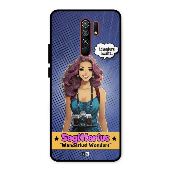 Wonderful Sagittarius Metal Back Case for Redmi 9 Prime