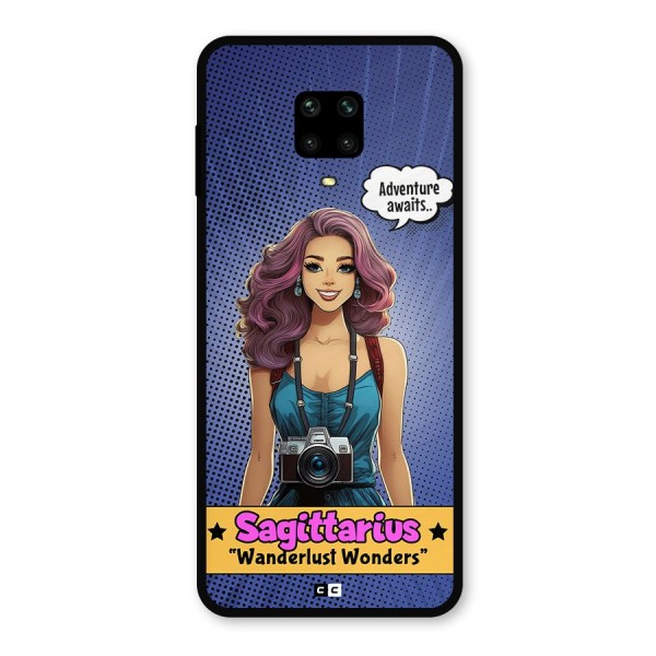 Wonderful Sagittarius Metal Back Case for Redmi Note 10 Lite