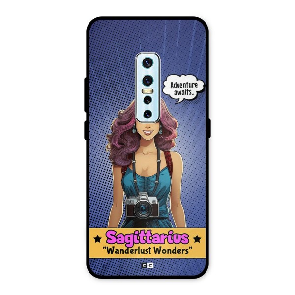 Wonderful Sagittarius Metal Back Case for Vivo V17 Pro