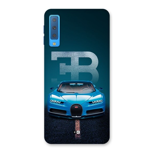 Wonderful Supercar Back Case for Galaxy A7 (2018)