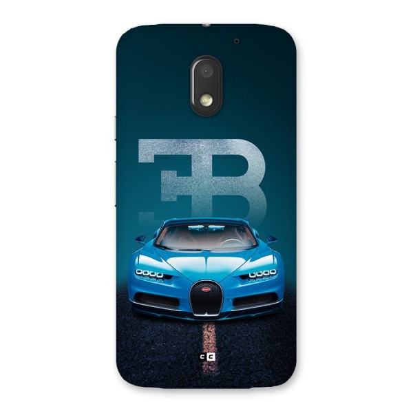 Wonderful Supercar Back Case for Moto E3 Power