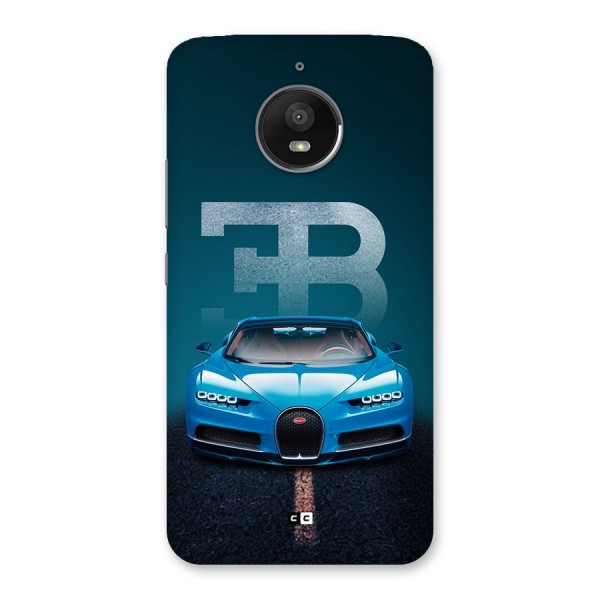 Wonderful Supercar Back Case for Moto E4 Plus