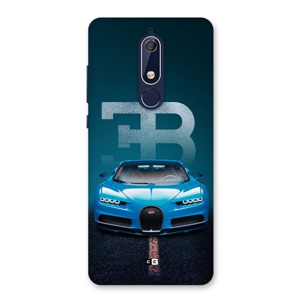 Wonderful Supercar Back Case for Nokia 5.1