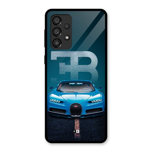 Wonderful Supercar Glass Back Case for Galaxy A33 5G